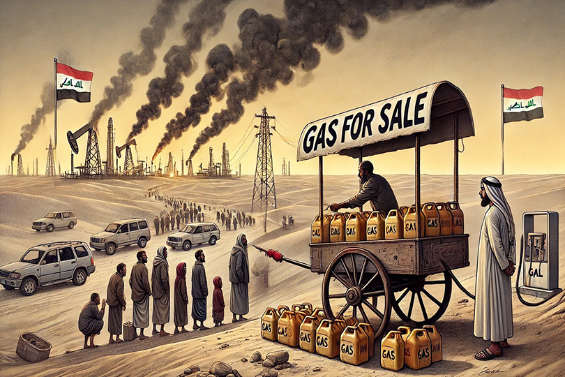 مفارقة الغاز الطبيعي في العراق