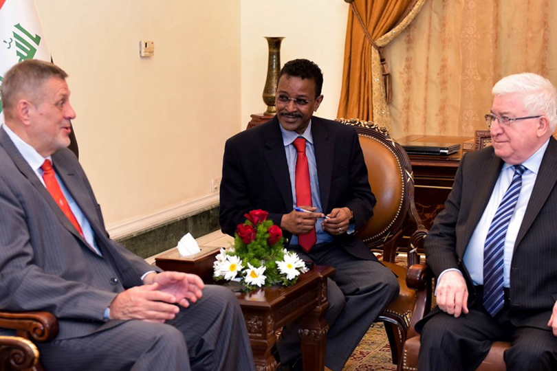 مهمة الرئيس معصوم في التقريب بين اربيل وبغداد في خطر