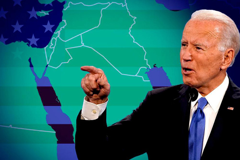 السياسة الخارجية الامريكية اتجاه الشرق الأوسط في ظل إدارة بايدن