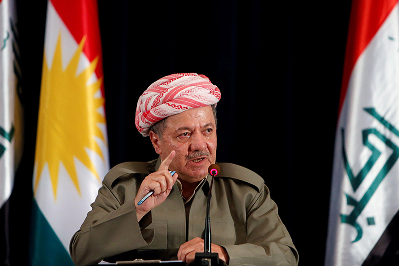 على الولايات المتحدة الحد من تدخل بارزاني في العراق