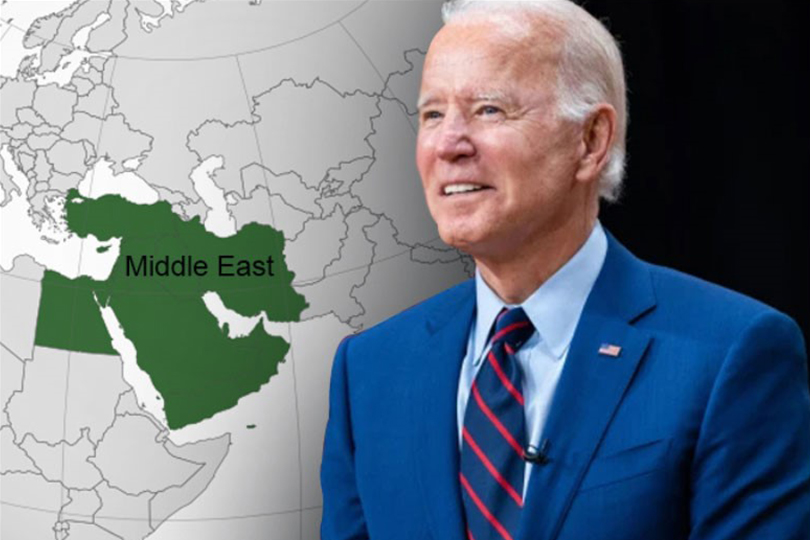 الشرق الاوسط في وثيقة استراتيجية الامن القومي للولايات المتحدة لعام 2022