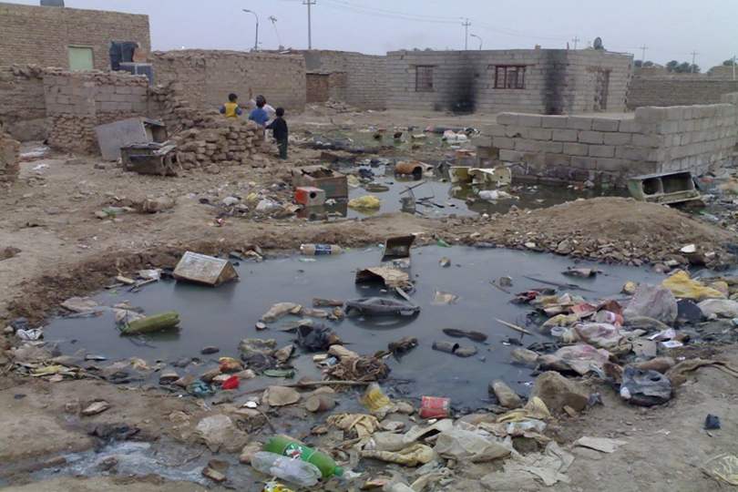 علاقة النمو السكاني في الزيادة بالمستوطنات العشوائية في العراق