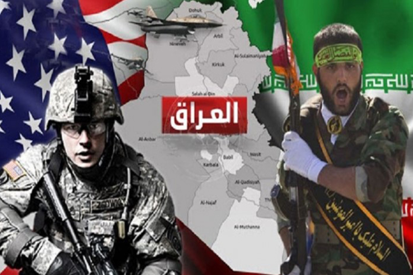 الصراع الاميركي -الايراني وتأثيراته السياسية-الامنية، والاقتصادية في العراق سنة ٢٠٢٣