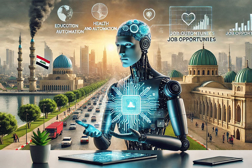 العراق والذكاء الاصطناعي في 2025 بين آفاق التطور وتحديات الواقع