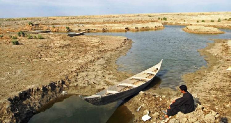 ازمة المياه في العراق بين فكي الأطماع التركية والإيرانية