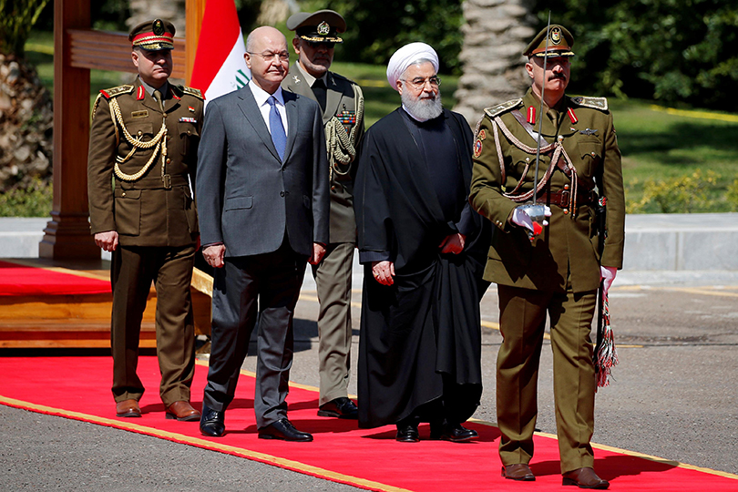 دلالات زيارة روحاني إلى العراق