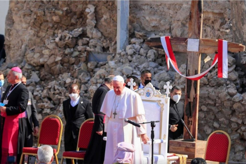 عام على زيارة بابا الفاتيكان للعراق