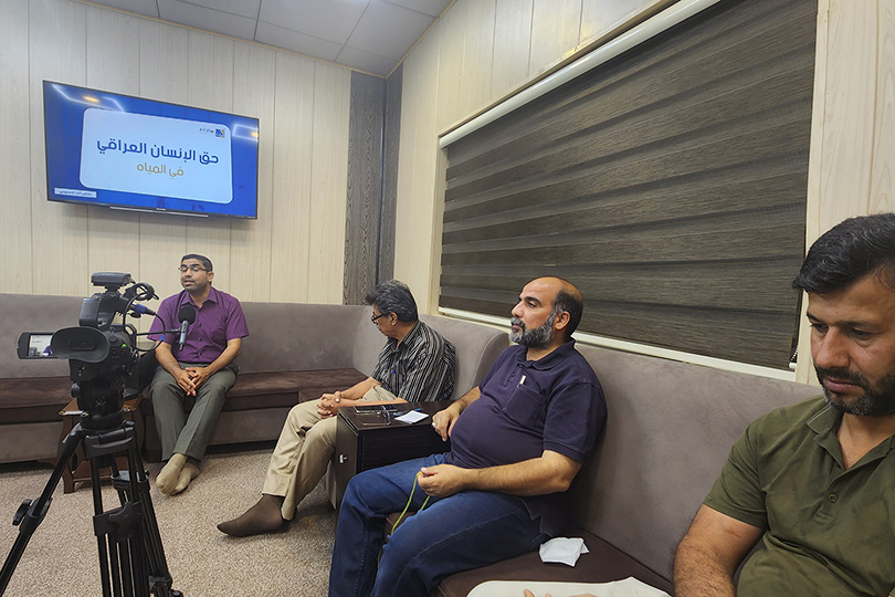 مركز آدم ناقش أزمة المياه وحقوق الانسان العراقي