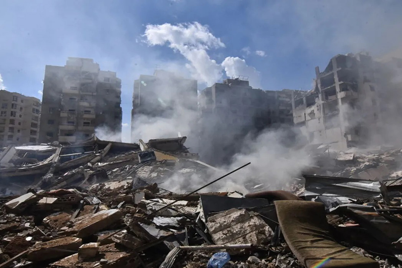 القصف العشوائي على المدنيين في لبنان